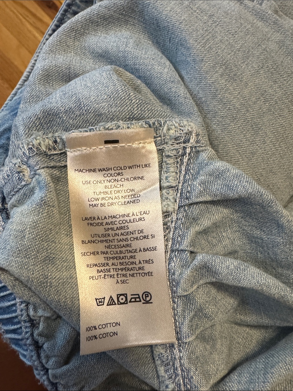 Free People Fleur Light Blue Ruffle Denim Shorts - Women - Picture 11 of 12